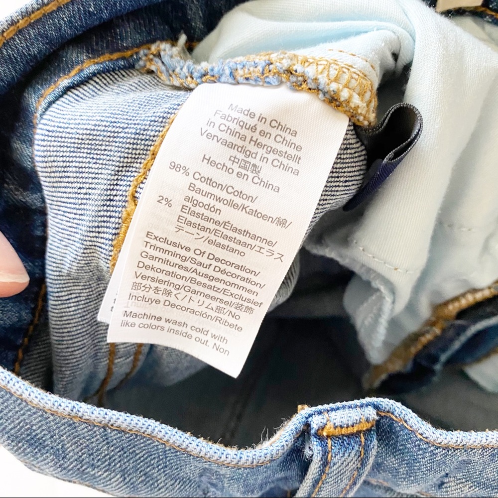 MADEWELL I Sz 25 I High Rise Cutoff Denim Shorts - Picture 5 of 5